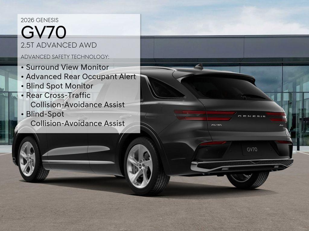 new 2026 Genesis GV70 car, priced at $58,035