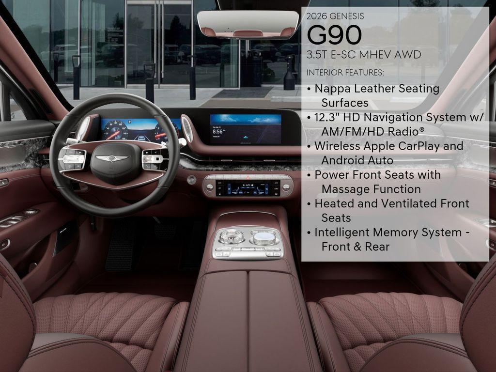 new 2026 Genesis G90 car, priced at $101,760