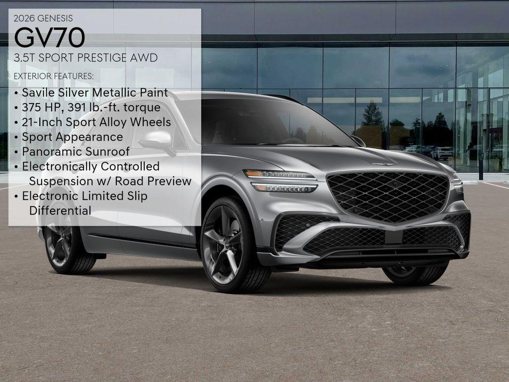 new 2026 Genesis GV70 car, priced at $72,450