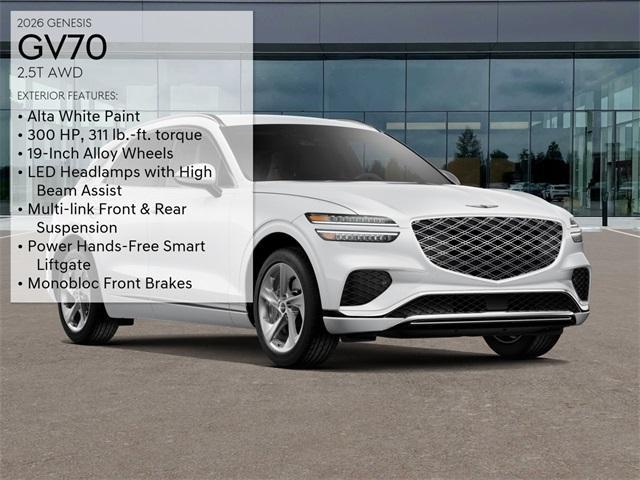 new 2026 Genesis GV70 car, priced at $48,980