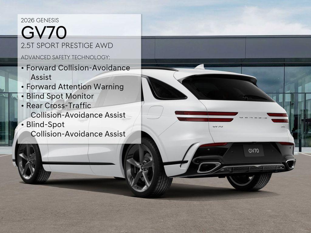 new 2026 Genesis GV70 car, priced at $60,585