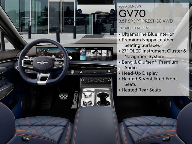 new 2026 Genesis GV70 car, priced at $74,680