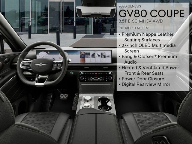 new 2026 Genesis GV80 Coupe car, priced at $90,220