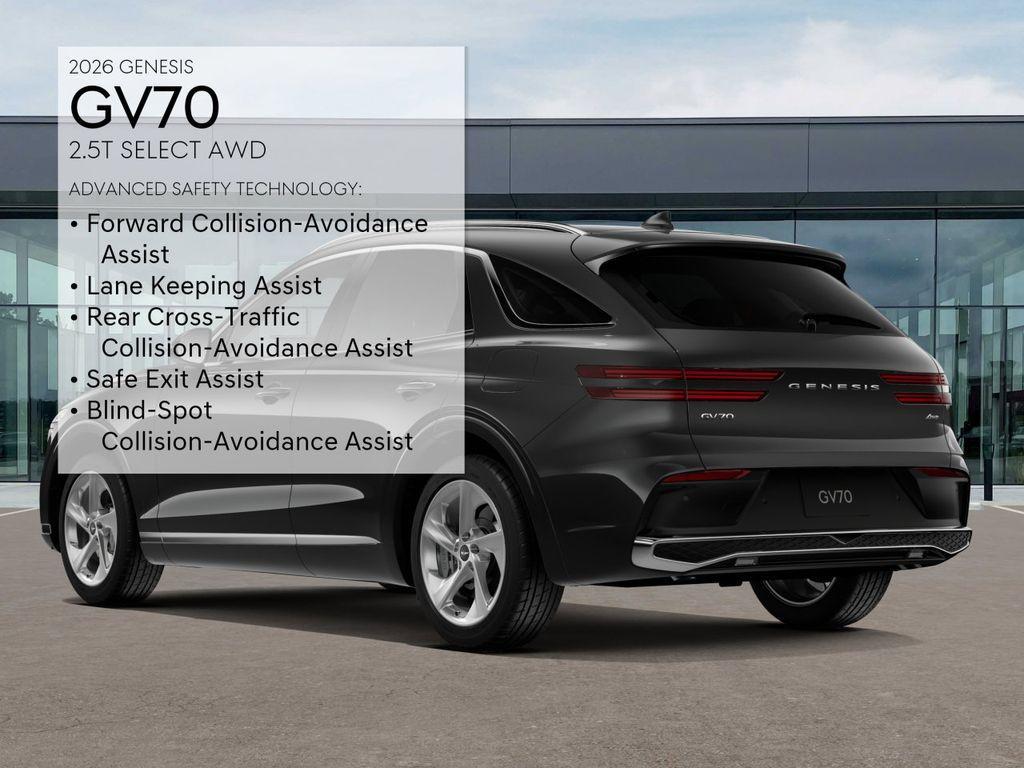 new 2026 Genesis GV70 car, priced at $53,270