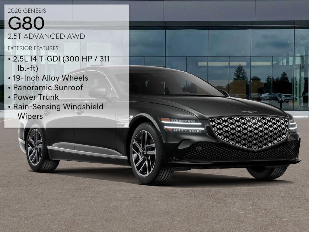 new 2026 Genesis G80 car, priced at $65,550