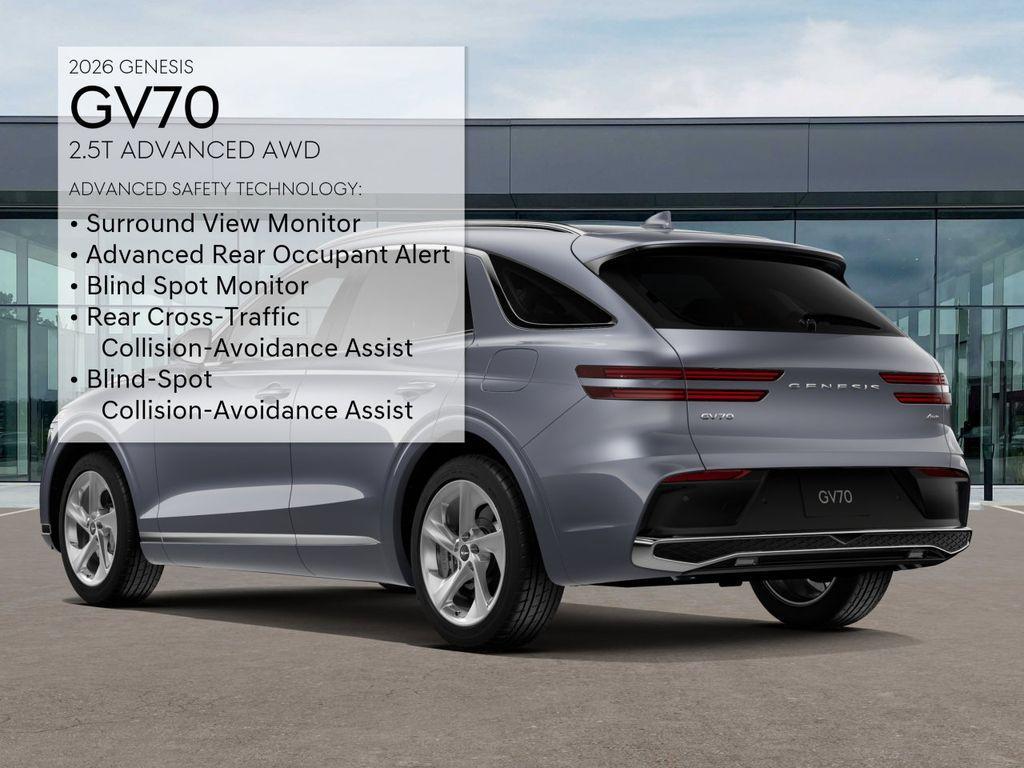 new 2026 Genesis GV70 car, priced at $57,960