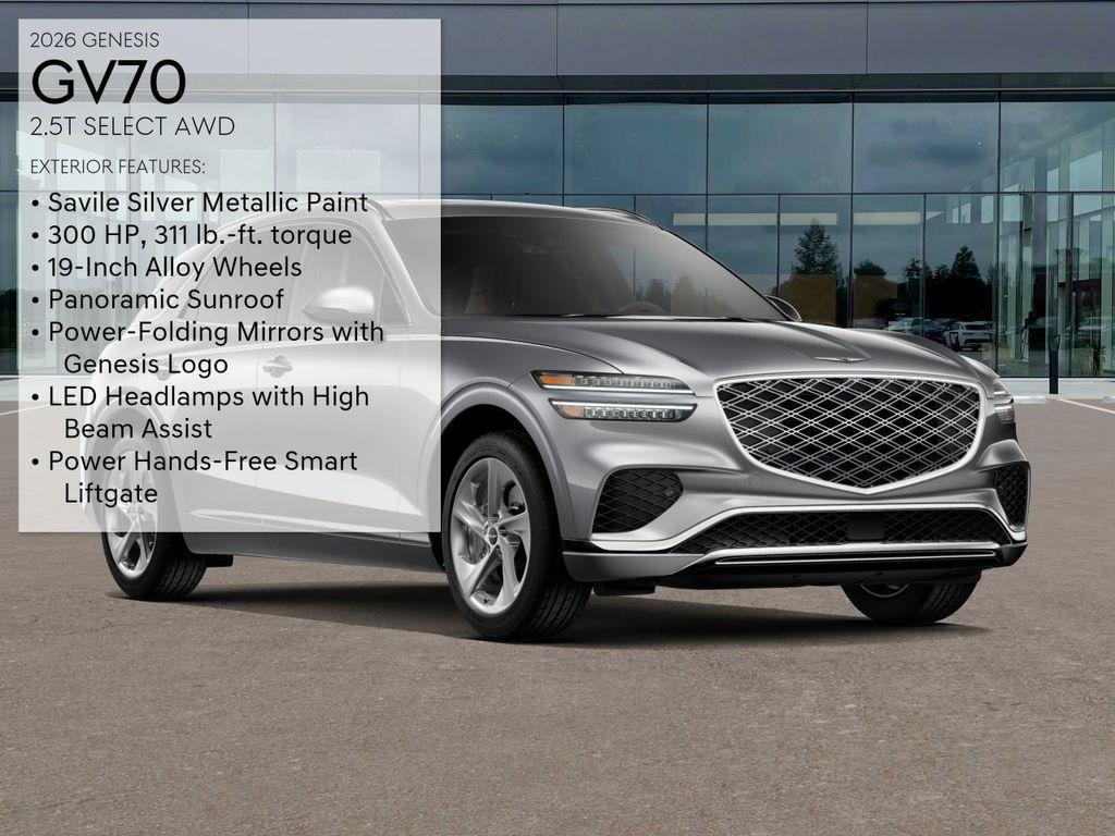 new 2026 Genesis GV70 car, priced at $52,530