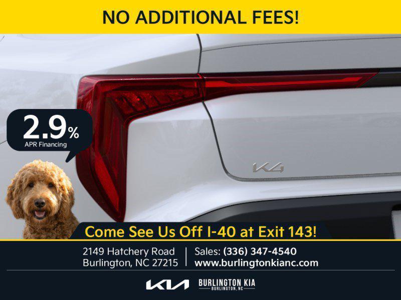 new 2026 Kia K4 car, priced at $23,869