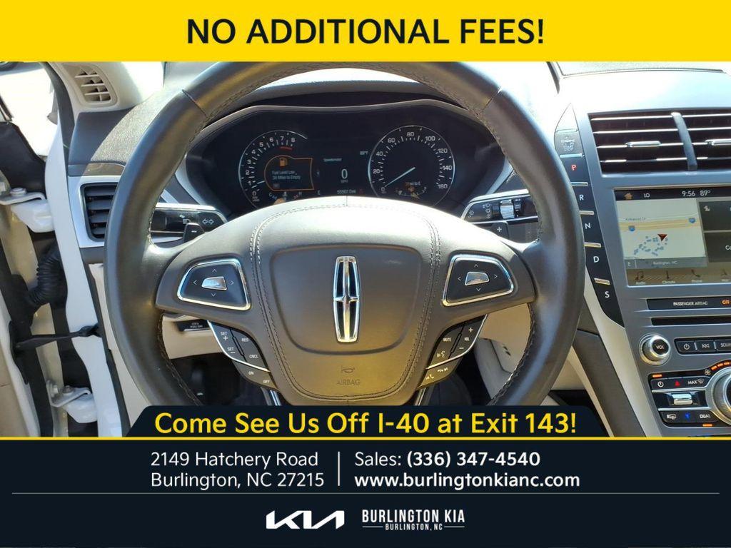 used 2017 Lincoln MKZ car, priced at $17,524