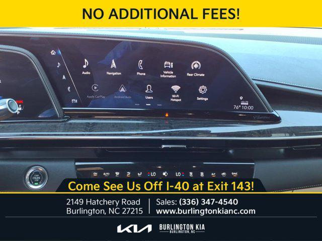 used 2022 Cadillac Escalade car, priced at $54,649