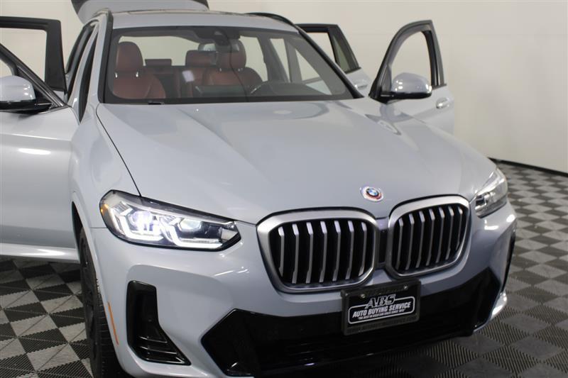 used 2022 BMW X3 car, priced at $38,995