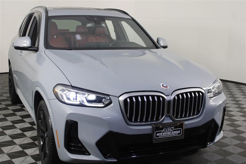 used 2022 BMW X3 car, priced at $38,995