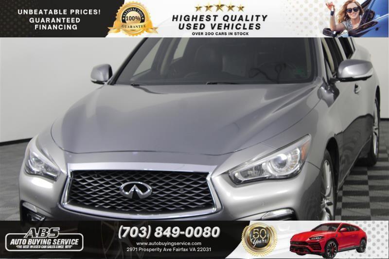 used 2022 INFINITI Q50 car, priced at $20,995