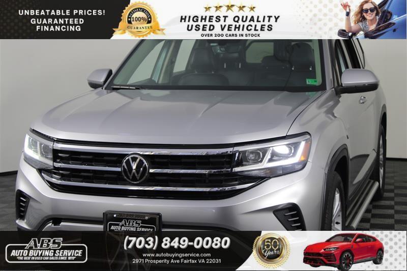 used 2021 Volkswagen Atlas car, priced at $18,995