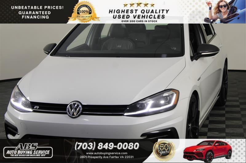 used 2019 Volkswagen Golf R car, priced at $25,995