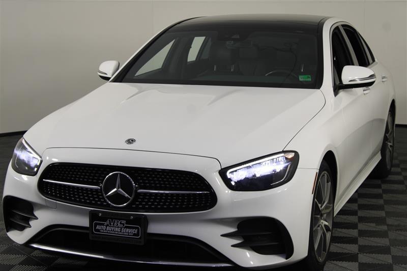 used 2021 Mercedes-Benz E-Class car, priced at $29,995