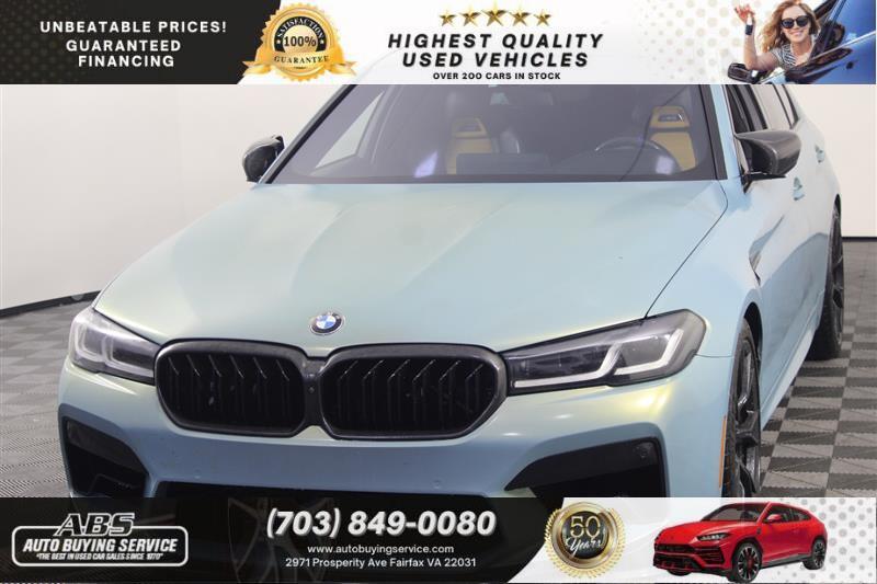 used 2021 BMW M5 car, priced at $53,995