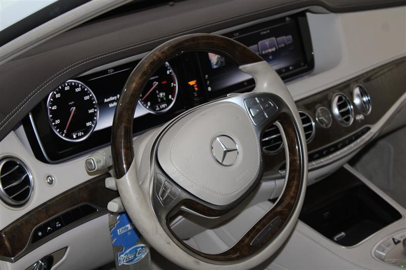 used 2015 Mercedes-Benz S-Class car, priced at $21,444
