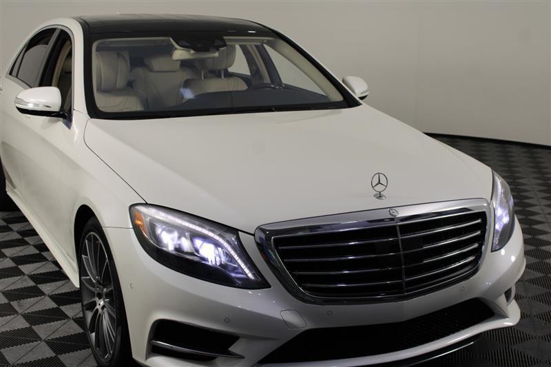 used 2015 Mercedes-Benz S-Class car, priced at $21,444
