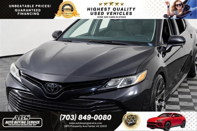 used 2018 Toyota Camry car, priced at $12,495