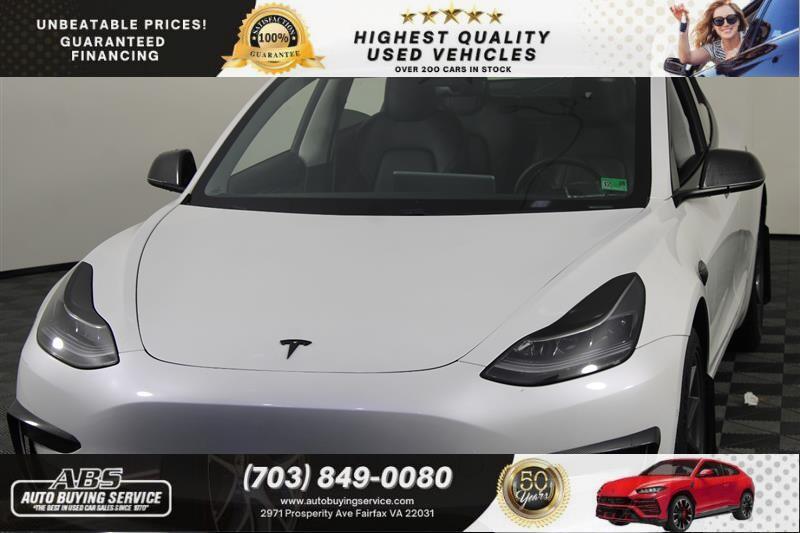 used 2021 Tesla Model 3 car, priced at $17,995