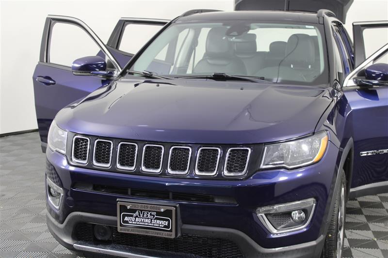 used 2021 Jeep Compass car, priced at $17,995
