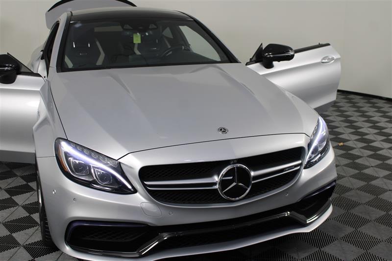 used 2017 Mercedes-Benz AMG C 63 car, priced at $41,995
