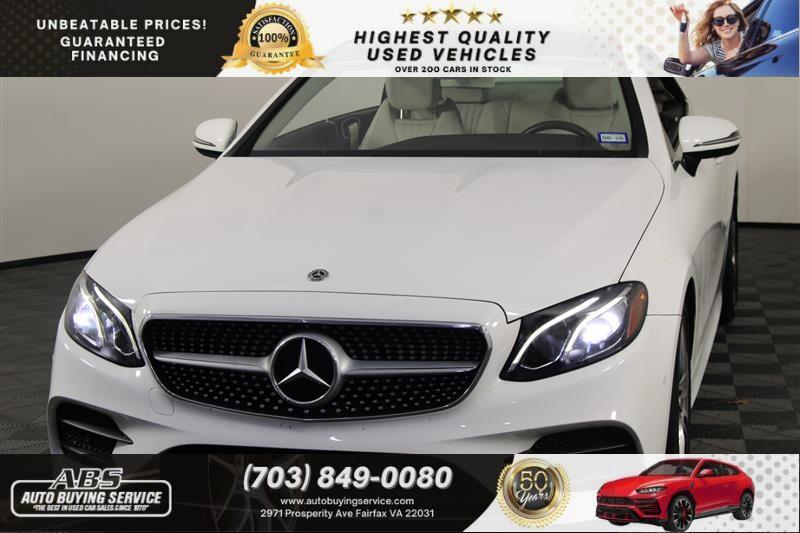 used 2018 Mercedes-Benz E-Class car, priced at $27,995
