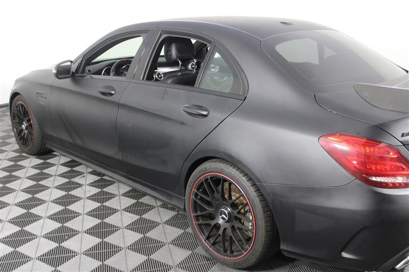 used 2017 Mercedes-Benz AMG C 63 car, priced at $28,995