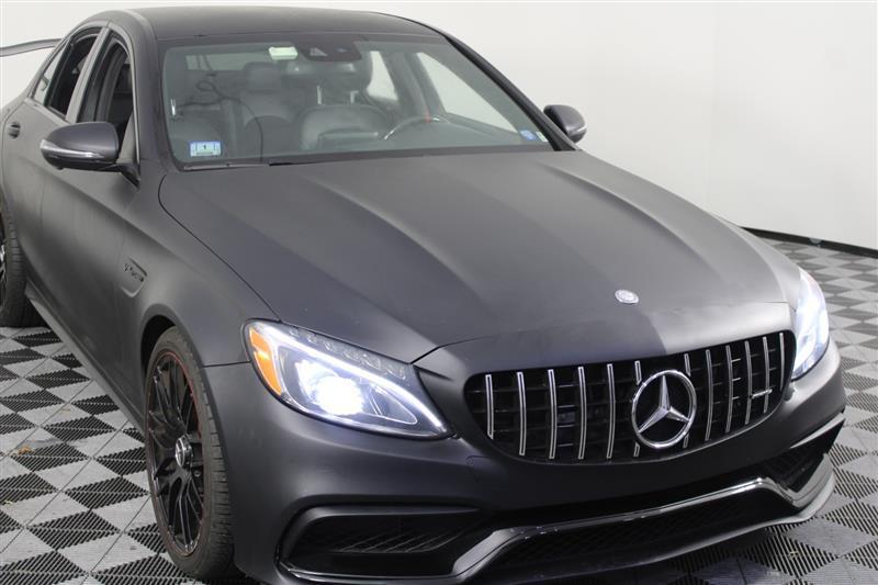 used 2017 Mercedes-Benz AMG C 63 car, priced at $28,995