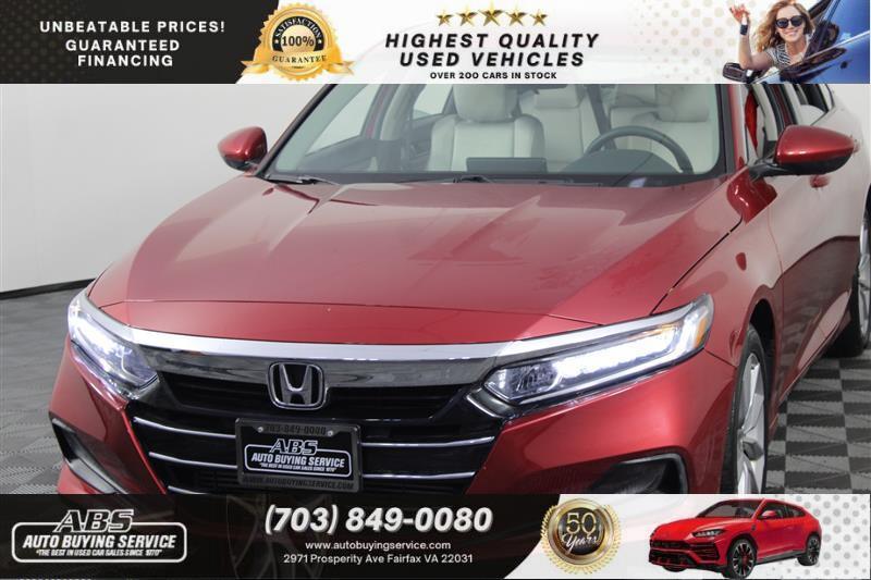 used 2021 Honda Accord car, priced at $18,995