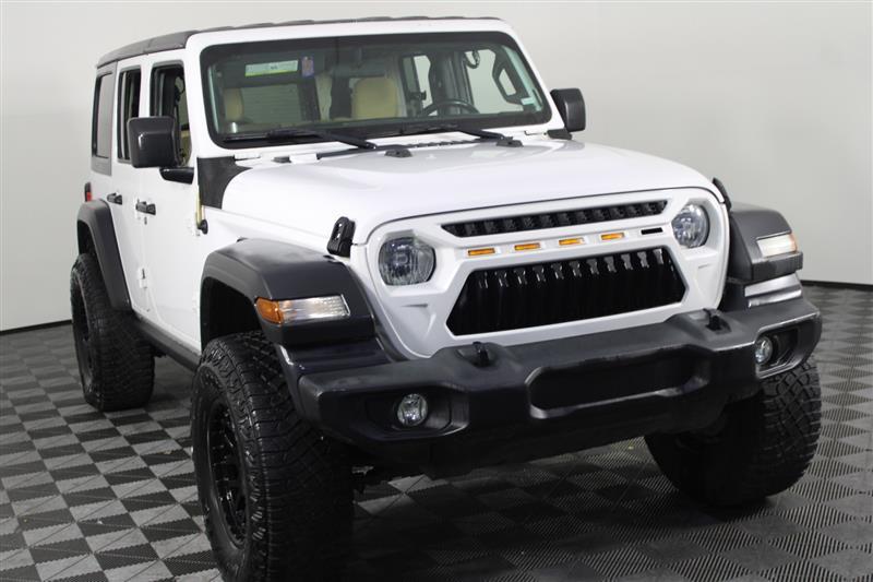 used 2020 Jeep Wrangler Unlimited car, priced at $16,995