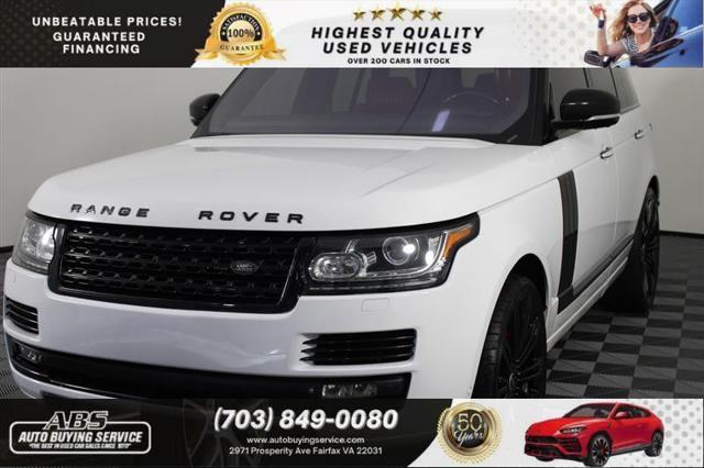 used 2015 Land Rover Range Rover car, priced at $28,995