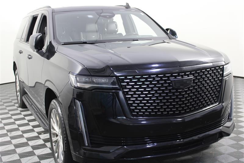 used 2021 Cadillac Escalade ESV car, priced at $46,444