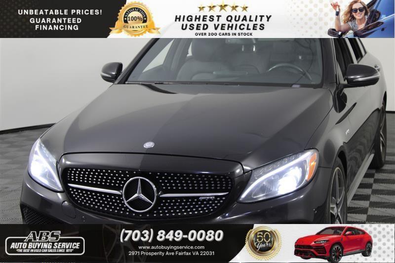 used 2017 Mercedes-Benz AMG C 43 car, priced at $21,995