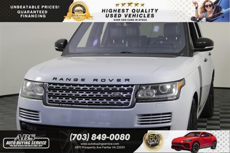 used 2016 Land Rover Range Rover car, priced at $15,995