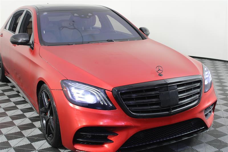 used 2018 Mercedes-Benz S-Class car, priced at $29,995