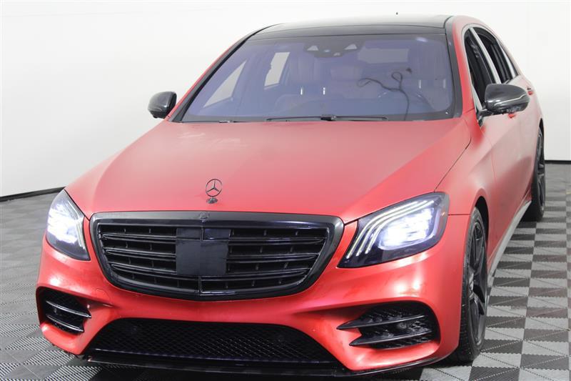 used 2018 Mercedes-Benz S-Class car, priced at $29,995