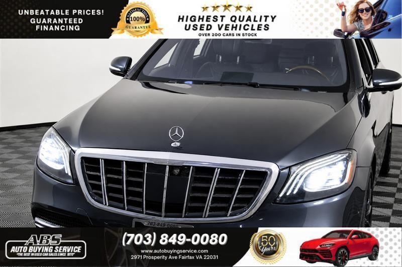 used 2018 Mercedes-Benz S-Class car, priced at $25,995
