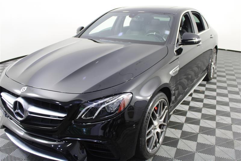used 2018 Mercedes-Benz AMG E 63 car, priced at $47,995