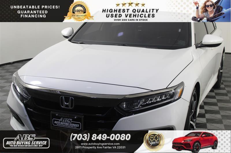 used 2020 Honda Accord car, priced at $18,995