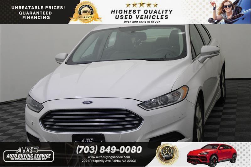 used 2016 Ford Fusion car, priced at $3,995