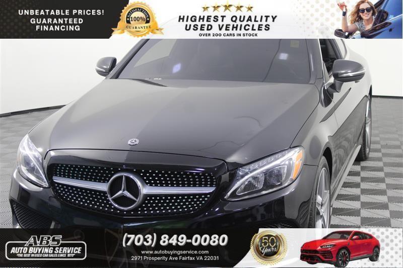 used 2018 Mercedes-Benz C-Class car, priced at $14,444