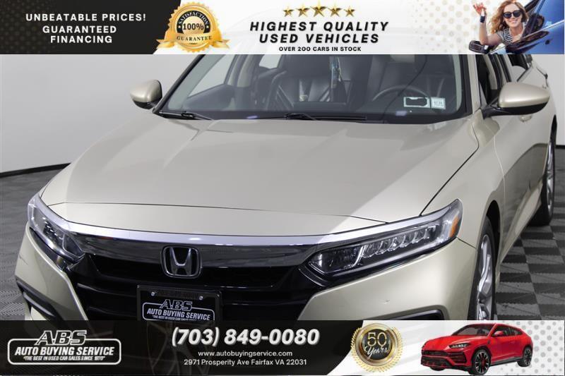 used 2018 Honda Accord car, priced at $16,895