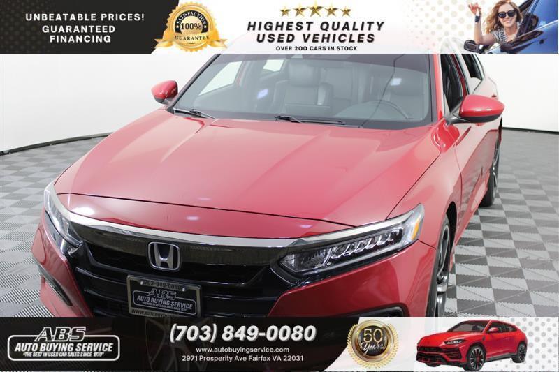 used 2018 Honda Accord car, priced at $16,444