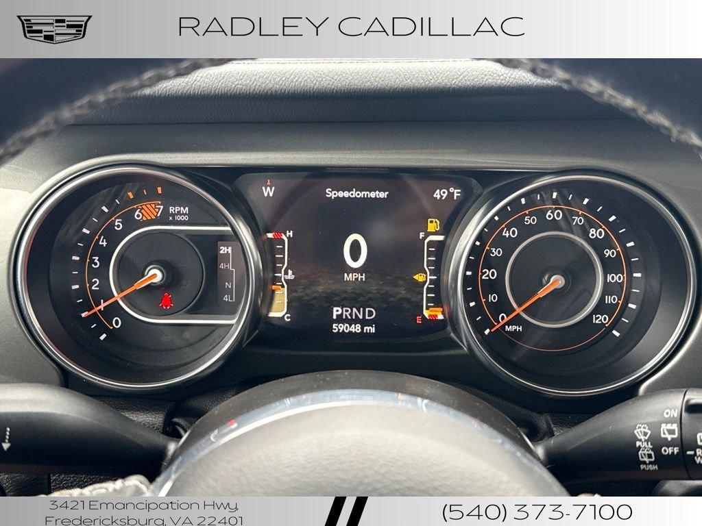 used 2022 Jeep Wrangler Unlimited car, priced at $29,317