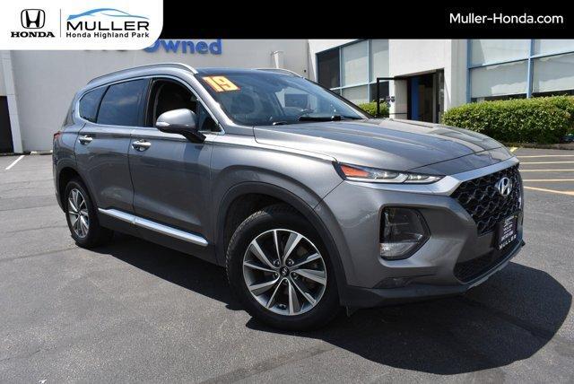 used 2019 Hyundai Santa Fe car, priced at $15,351