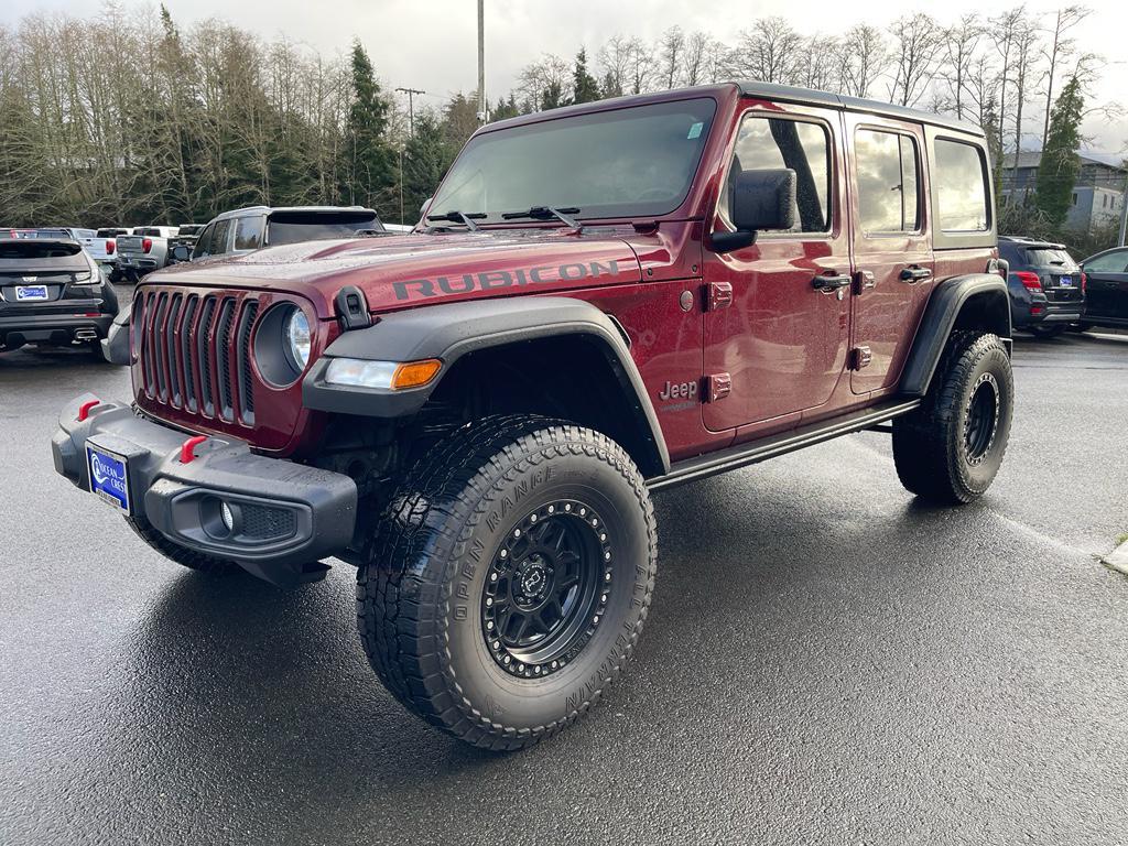 used 2021 Jeep Wrangler Unlimited car, priced at $34,491