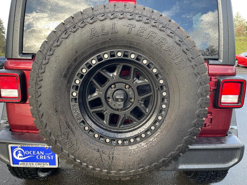 used 2021 Jeep Wrangler Unlimited car, priced at $34,491