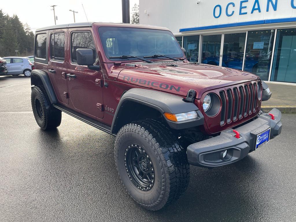 used 2021 Jeep Wrangler Unlimited car, priced at $34,491